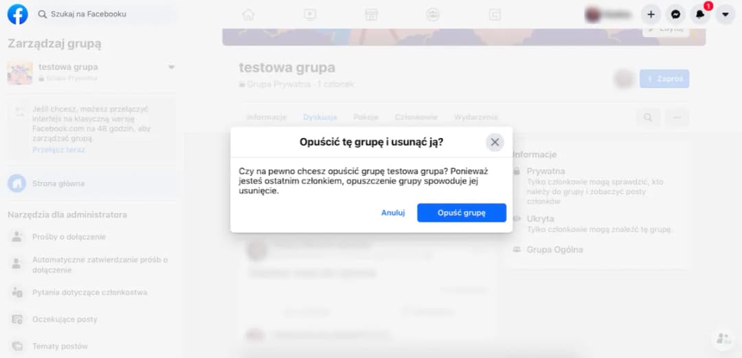 Jak szybko i dyskretnie wyjść z grupy na Facebooku – prosty poradnik krok po kroku